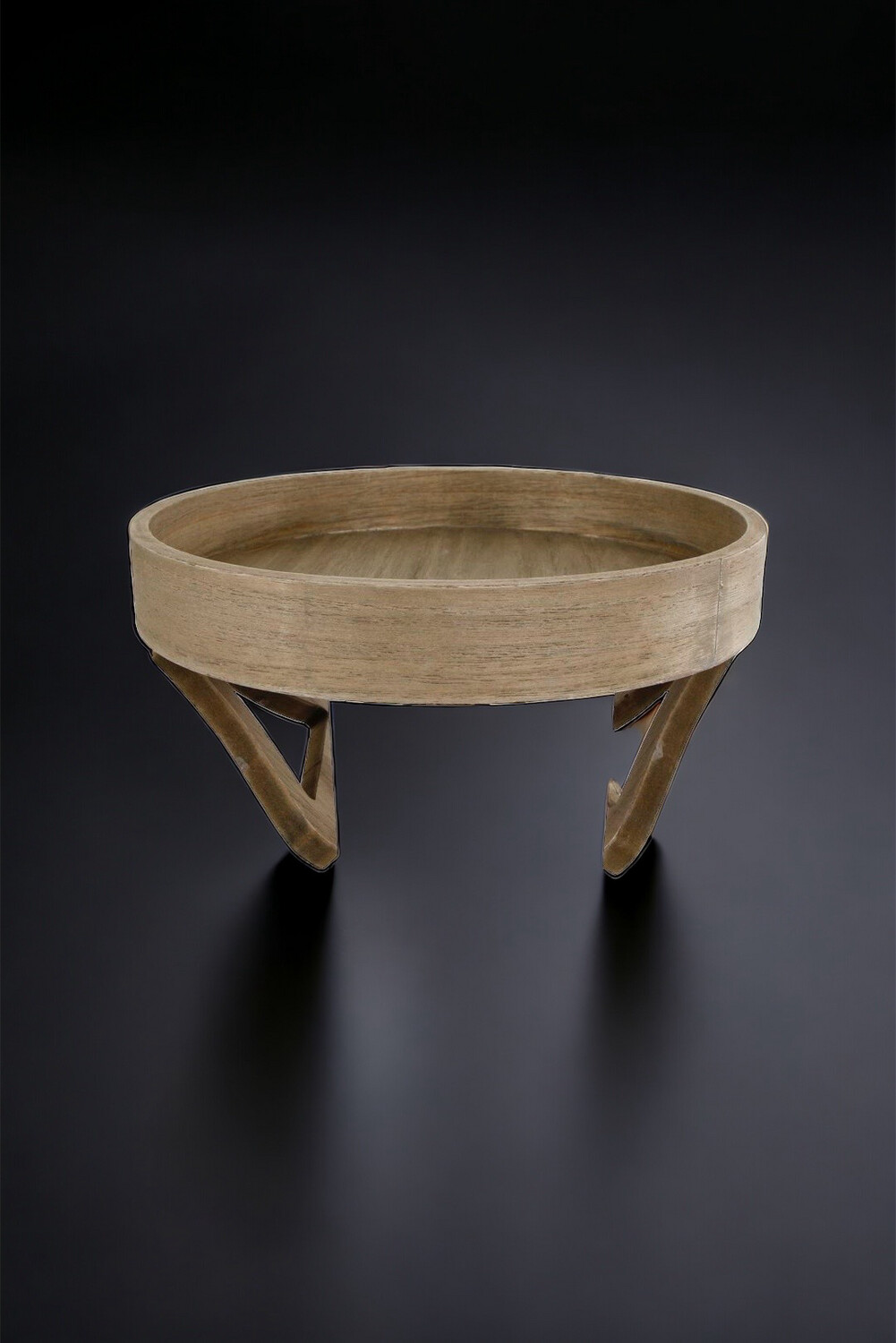 Dienblad met klem ROND