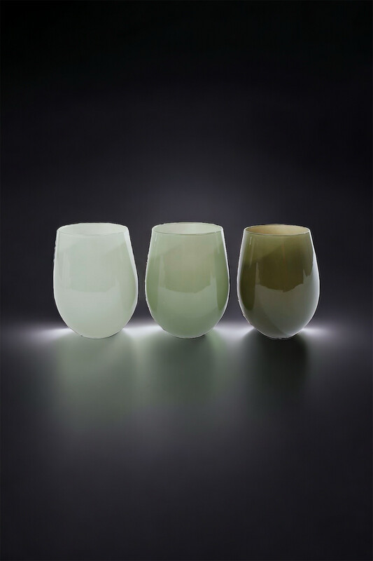 TLH Glas groentinten