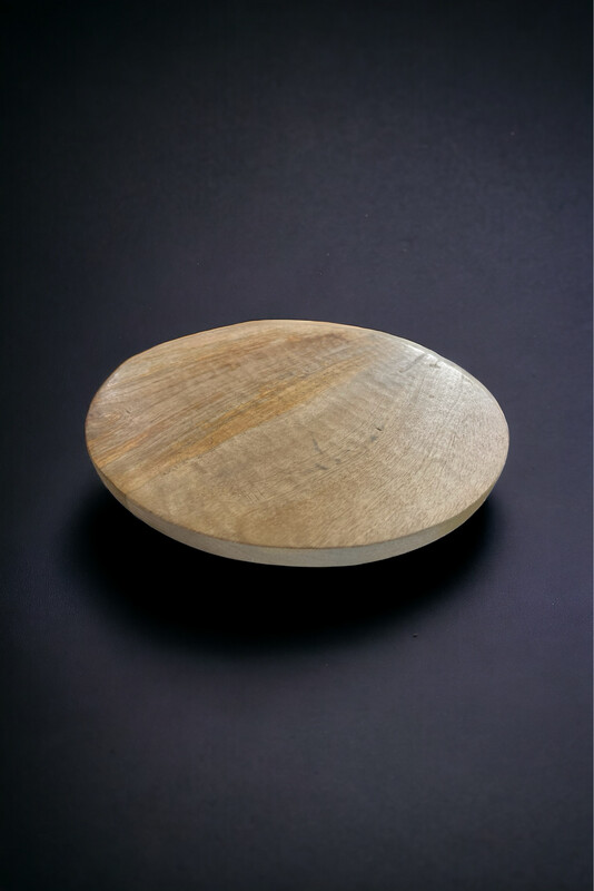 Plateau rond op voetjes