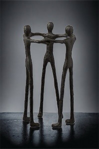 Figuur kring zwart