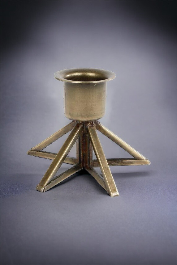 Kandelaar STAR S oud goud