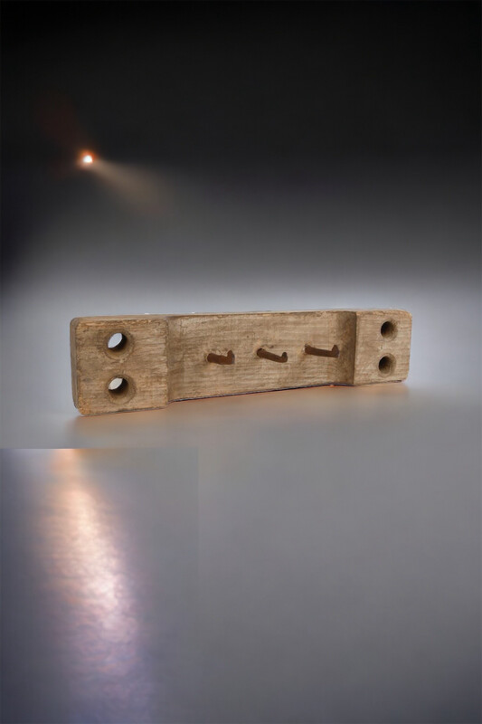 Kapstok 3h gerecycleerd hout