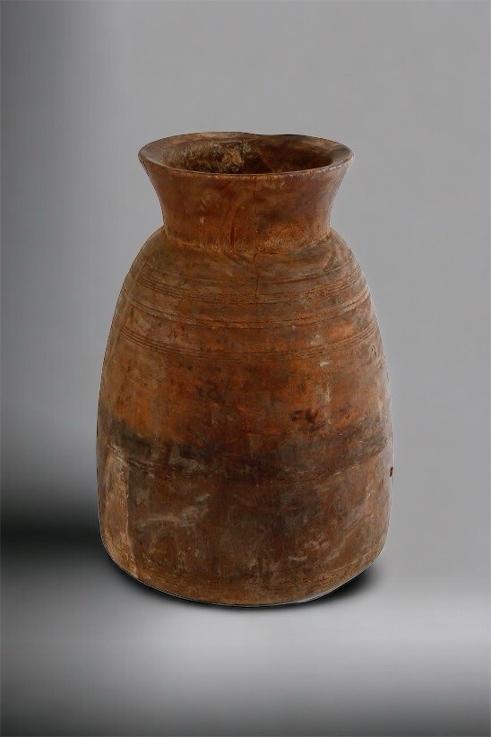 Pot antiek naturel hout 