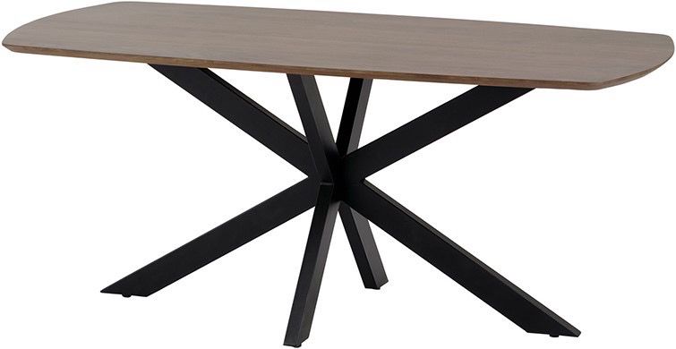 Eettafel Deens ovaal - walnoot