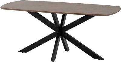 Eettafel Deens ovaal - walnoot