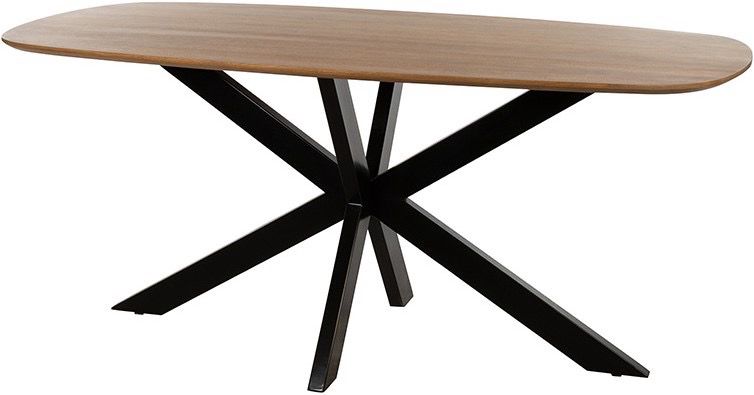 Eettafel Deens ovaal - naturel