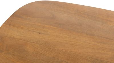 Eettafel Deens ovaal - naturel 230cm