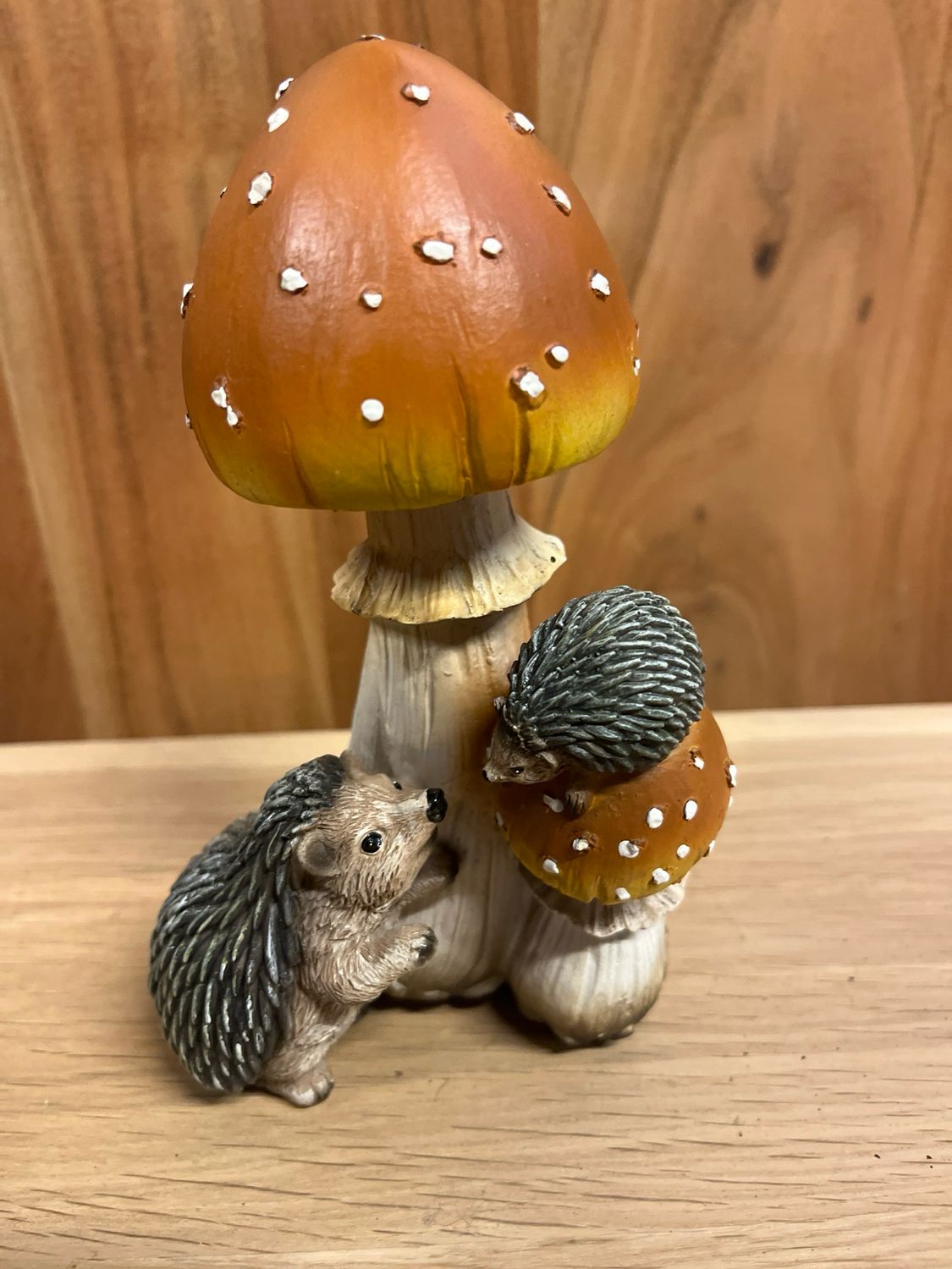 Paddenstoelen met egels