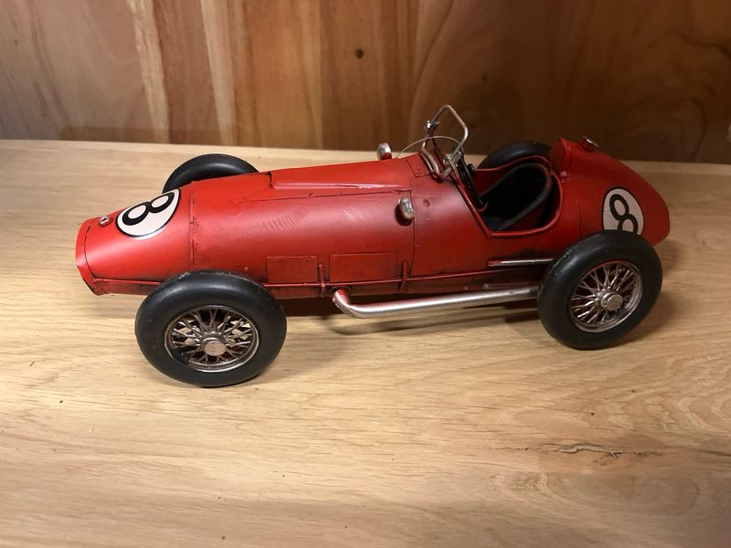 Raceauto rood