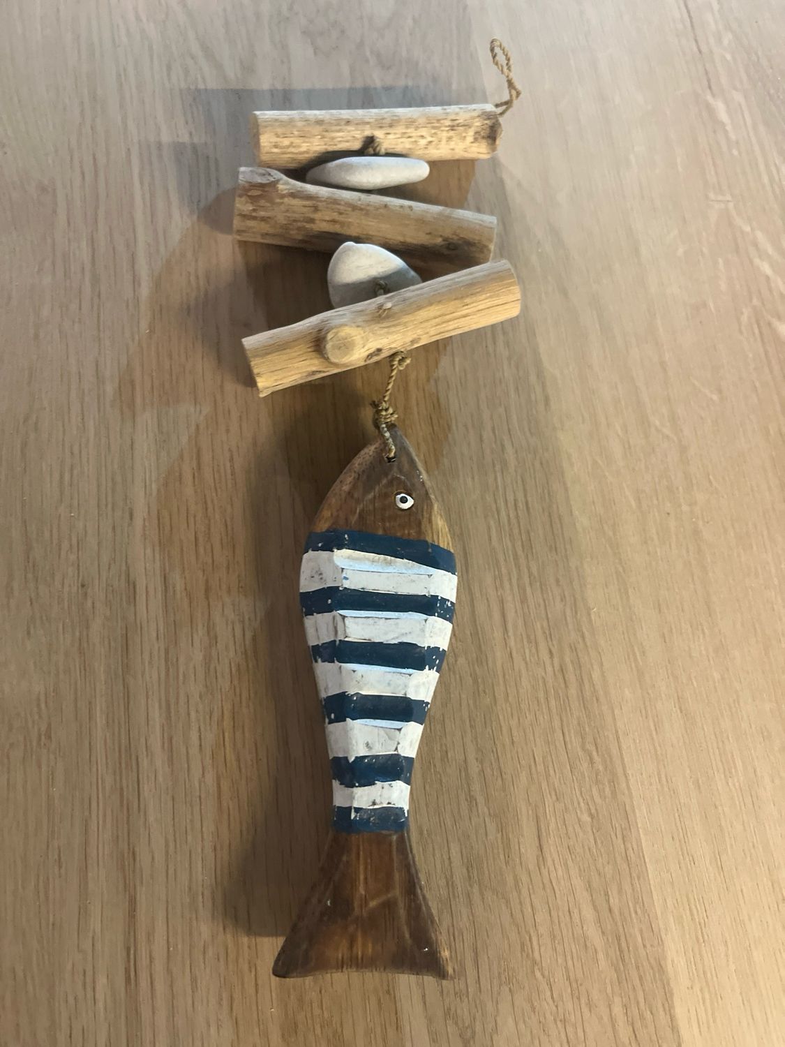 Hanger vis gestreept