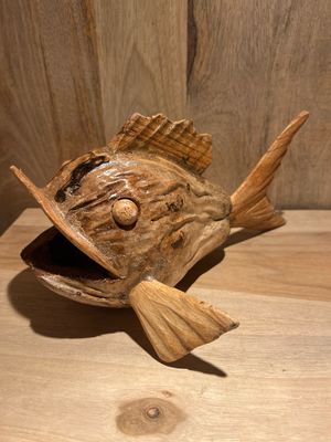 Houten vis