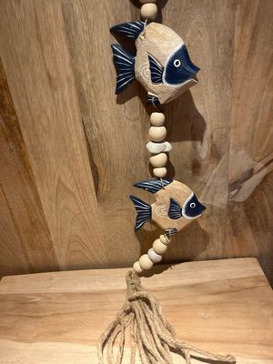 Guirlande vissen blauw