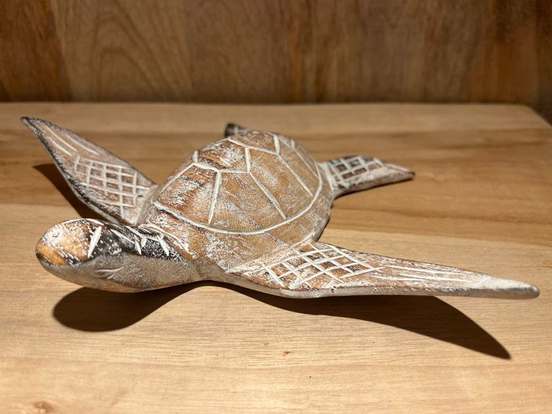 Schildpad deco hout