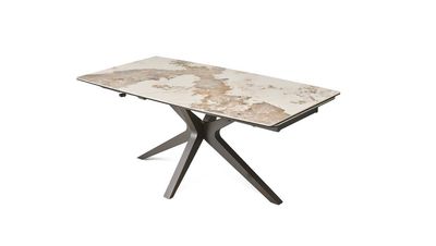 Eettafel MARBLE verlengbaar