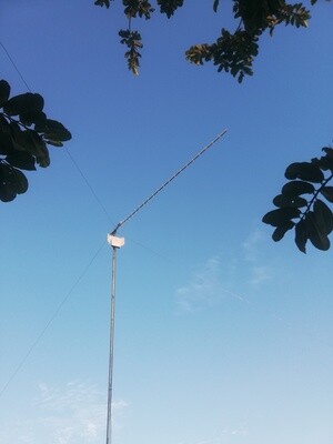 Antena Aquário Yagi externa 850 MHz,
20 dBi. Conector N hembra (solo antena)