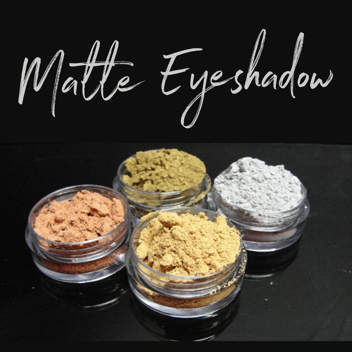 Matte Eyeshadow - No Shimmer Eyeshadow with Zero Talc, Parabens or Bismuth Oxychloride - Made in USA since 2007 - Mineral Eyeshadow