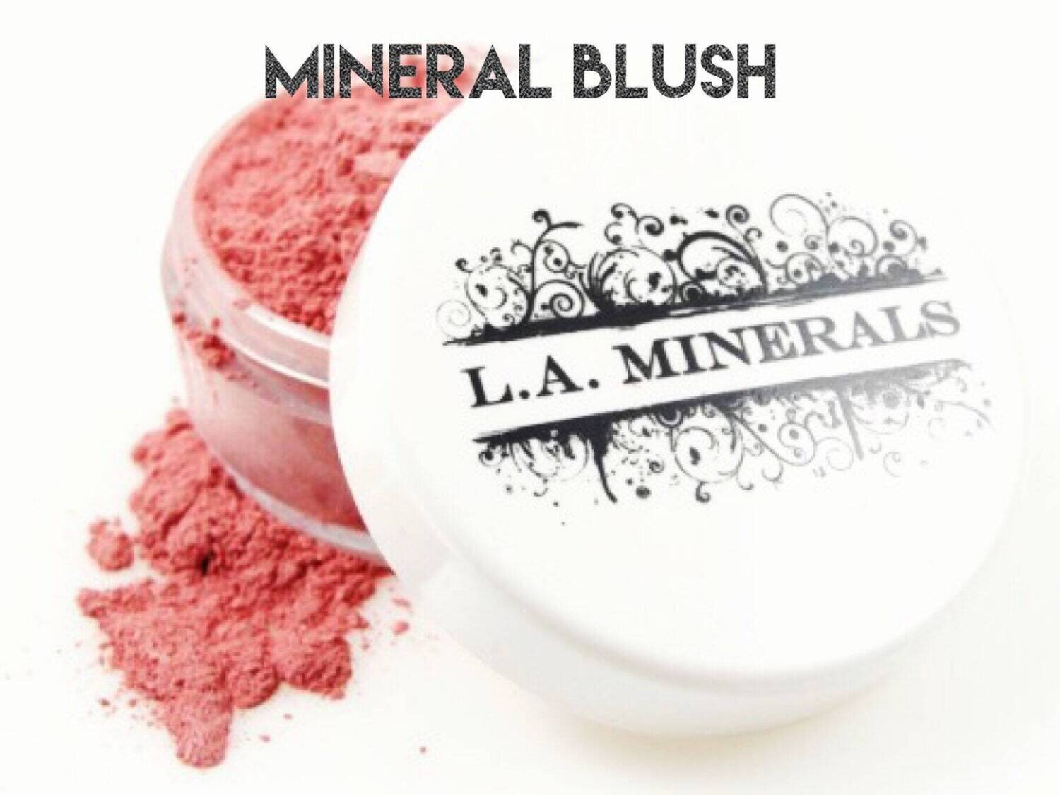 Mineral Blush - Natural Mineral Makeup Blush thats Made in USA - Pink Blush - Matte Blush - Blush and Glow