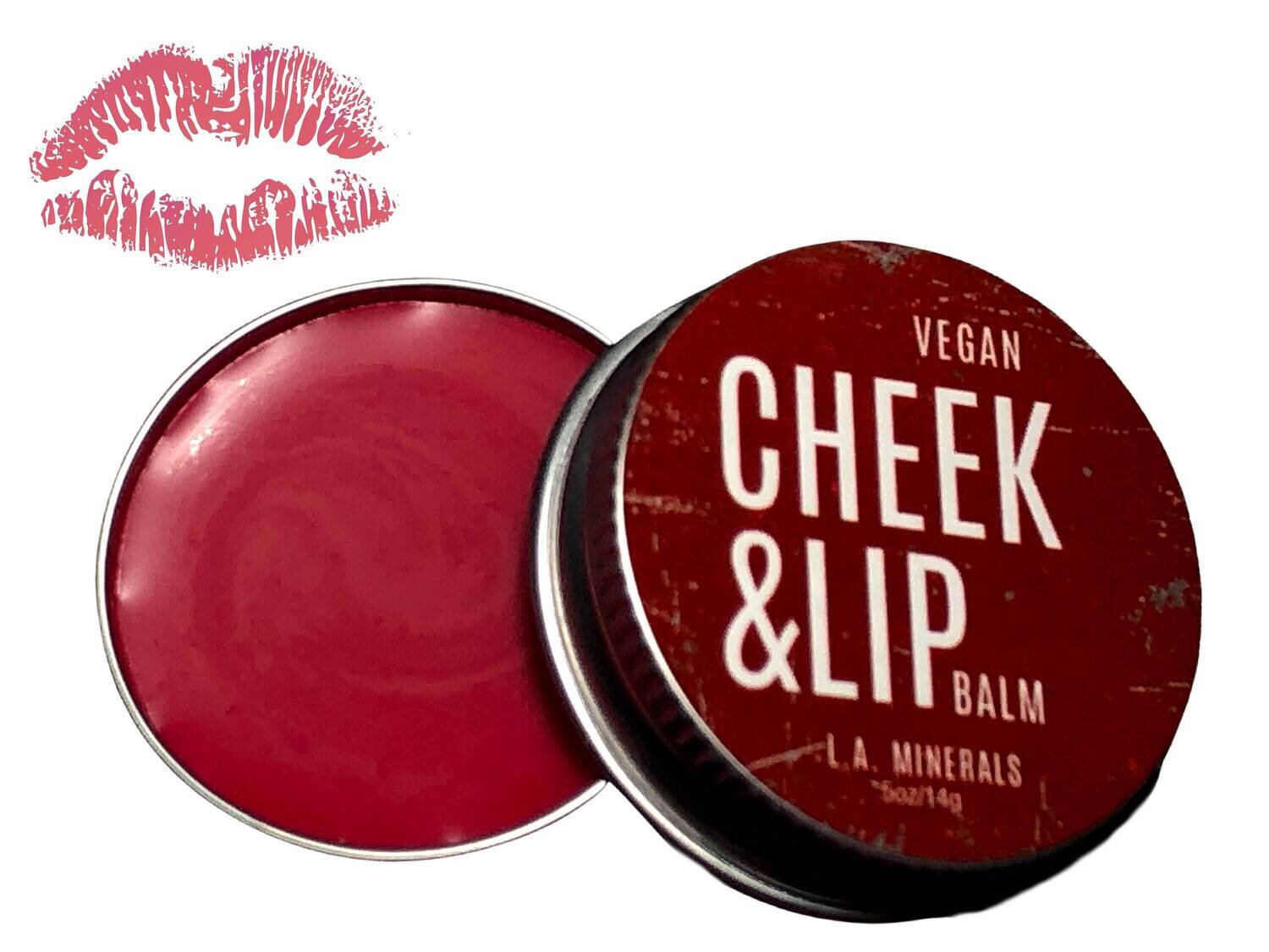 Vegan Lip & Cheek Balm - Pouty Pink