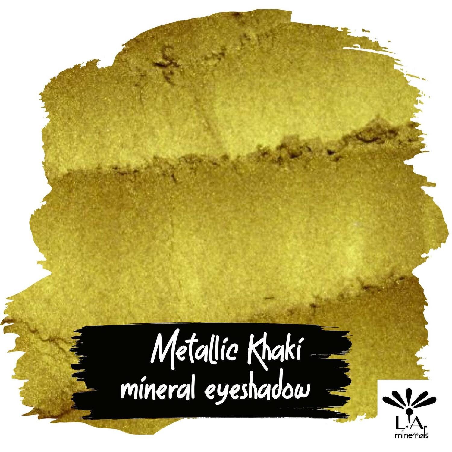 Metallic Khaki - Mineral Eyeshadow