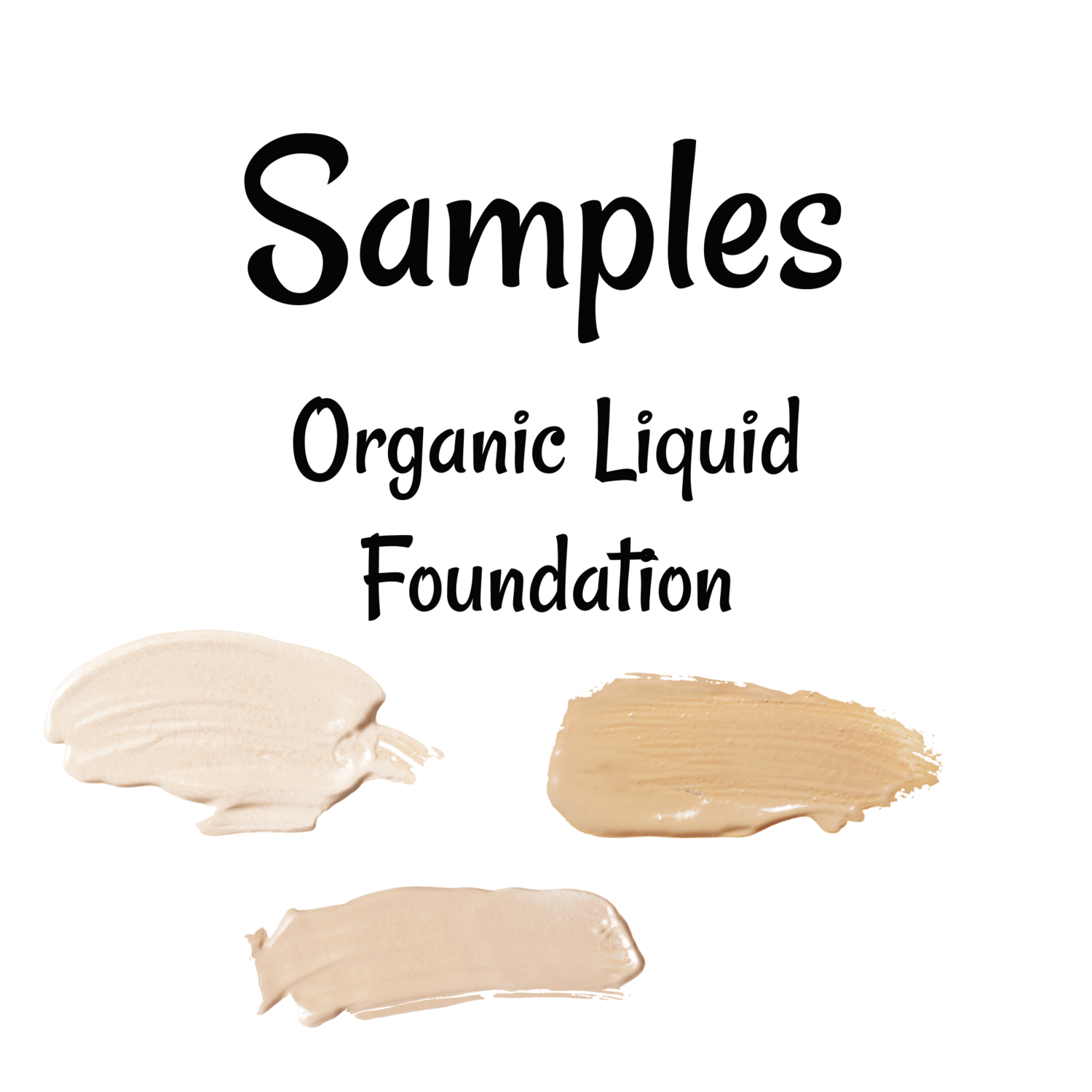 Sample - Organic Liquid Foundation