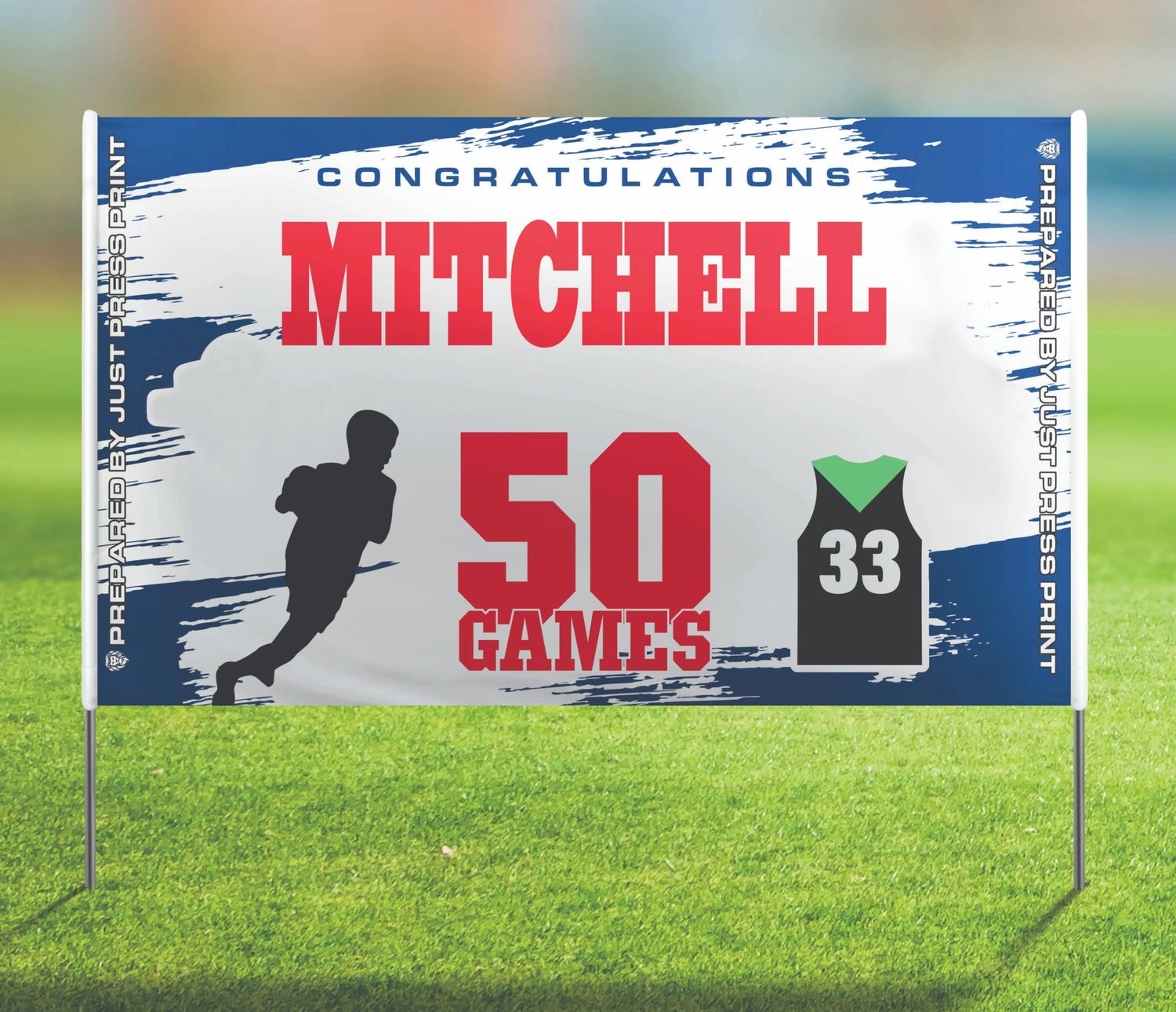 4250 x 1550 MILESTONE BANNER    /   A3 MEMORABILIA POSTER INCLUDED    /   Buy Multiple Banners and SAVE $$$