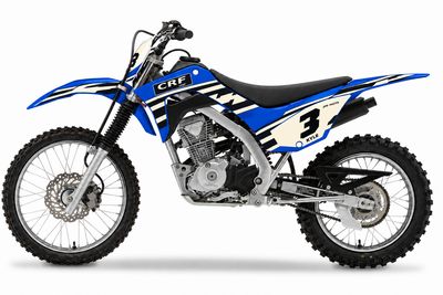 Honda CRF125FB - Retro Blue Honda CRF125FB - Retro Blue