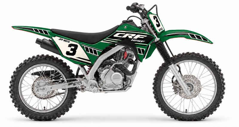 Honda CRF125FB - Retro Green