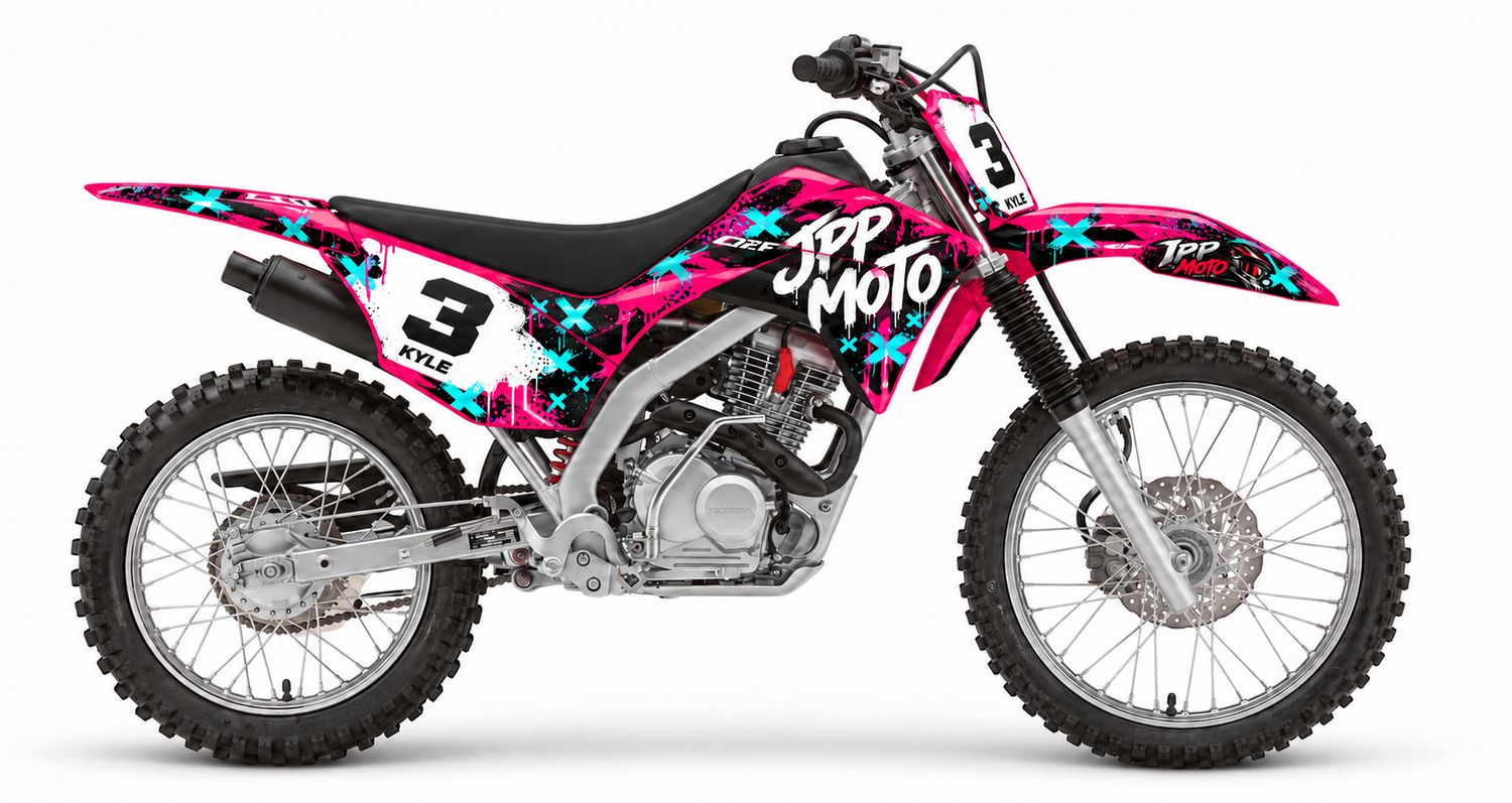 Honda CRF125FB - Graffiti Pink