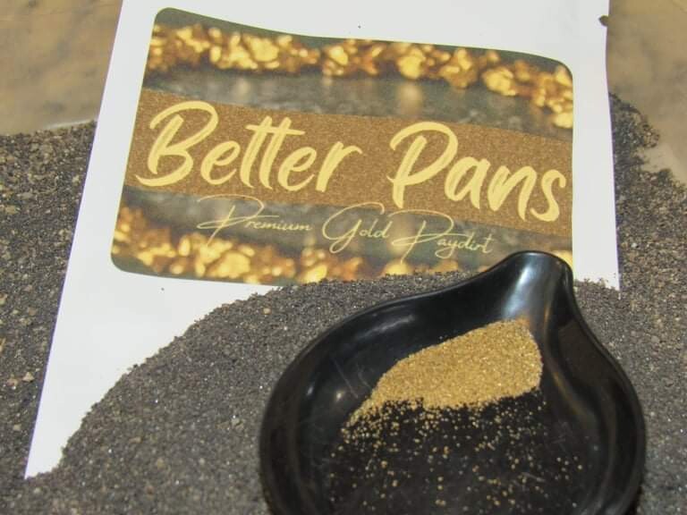 Better Pans Black Sands Challenge minimum gold guarante