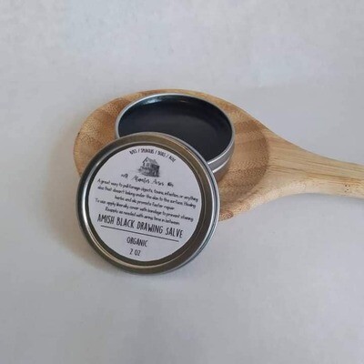 Amish Black Drawing Salve