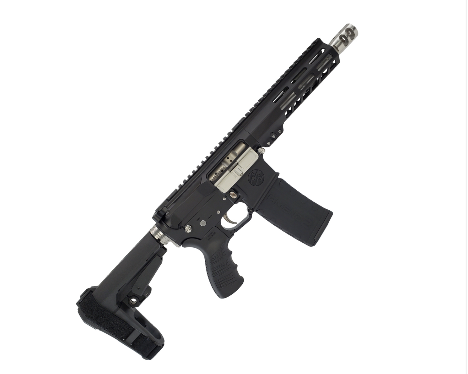 Saltwater Arms Blackfin™ Pistol 5.56 AR15—7.5&quot; Barrel—7&quot; M-LOK Handguard