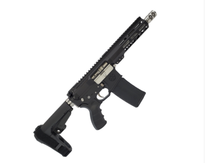 Saltwater Arms Blackfin™ Pistol 5.56 AR15—7.5&quot; Barrel—7&quot; M-LOK Handguard