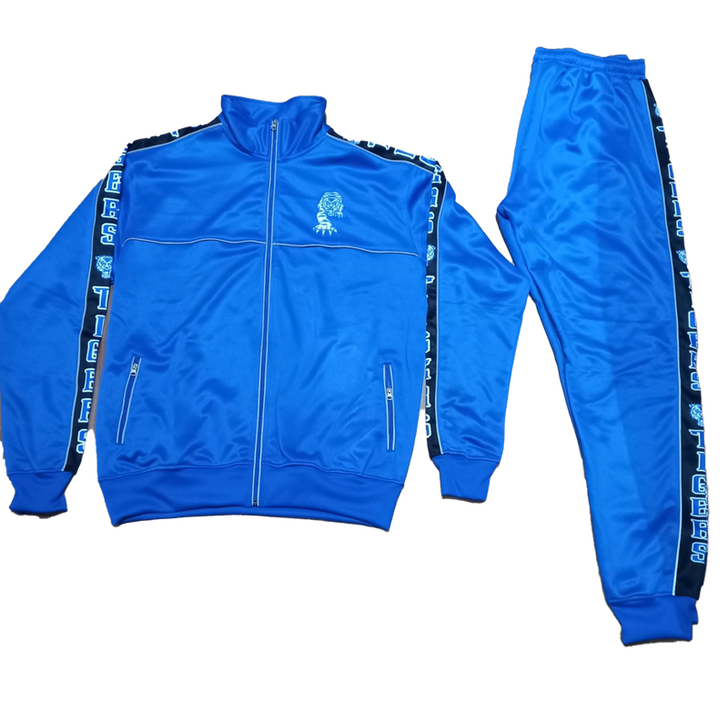 Charter U Blue/Black Reflective tracksuit