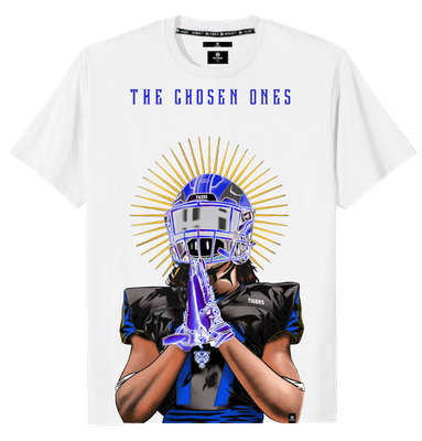Tigers Football &quot;Chosen Ones&quot; invert White Tee