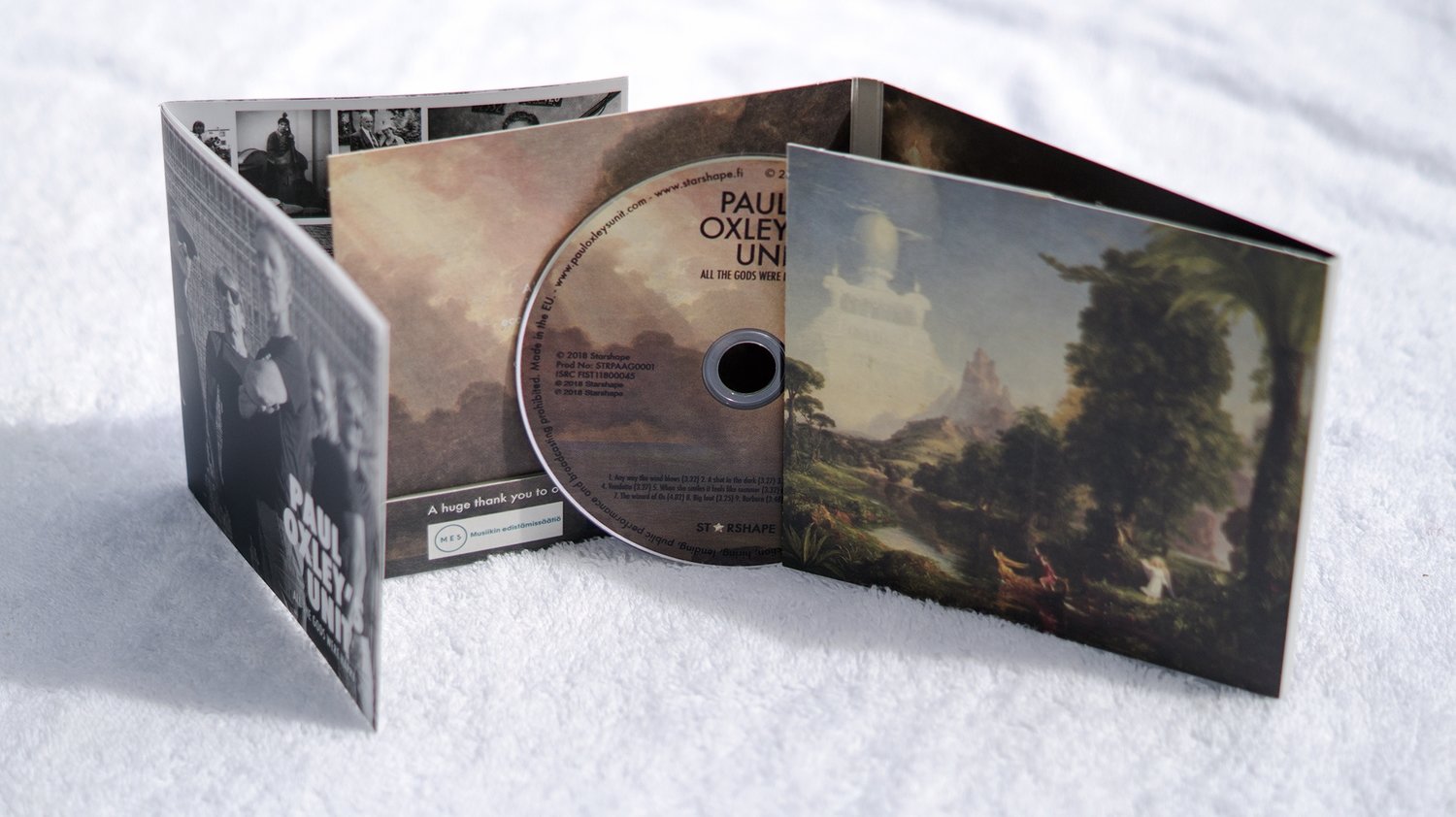 POU - 'All the gods were happy' CD album (Eco Carton CD with Booklet)