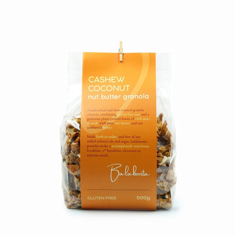 Cashew Coconut Granola