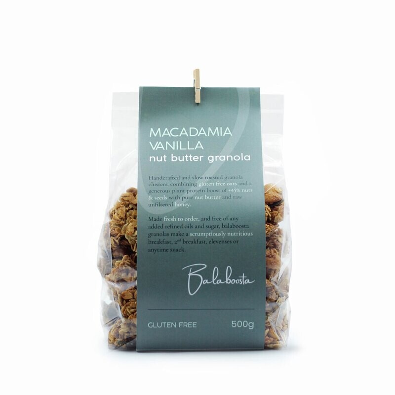 Macadamia Vanilla Granola