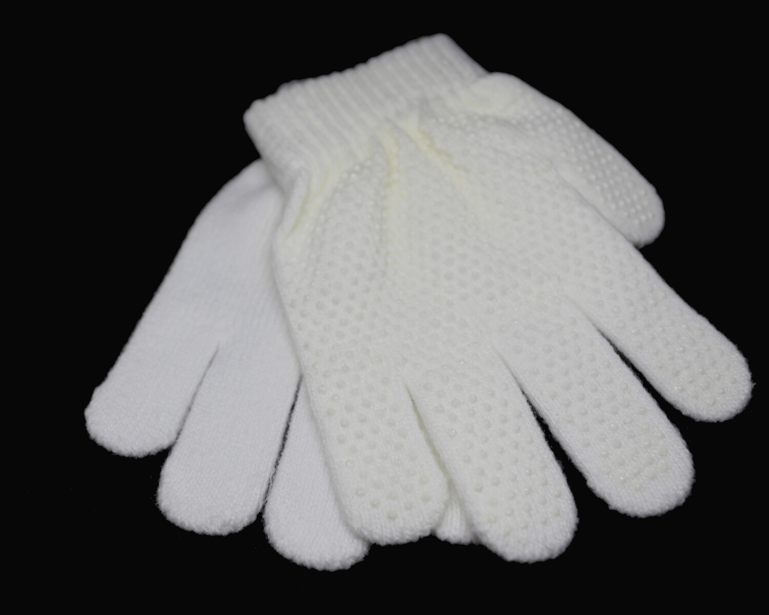 Gant tricot à picots enfant