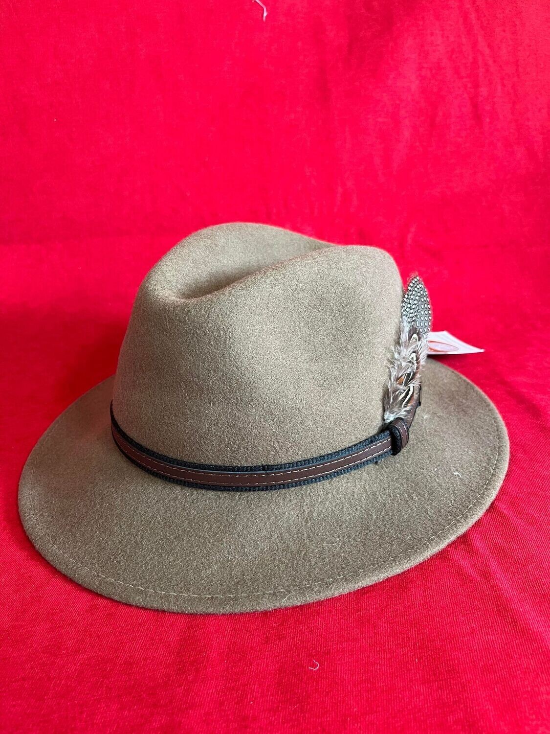 Chapeau 100% laine beige