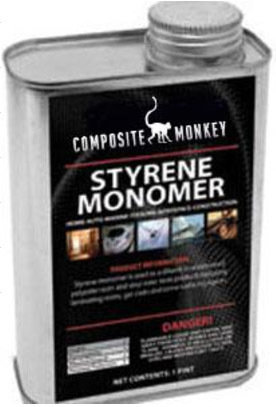 Styrene Monomer - 5 Gallons