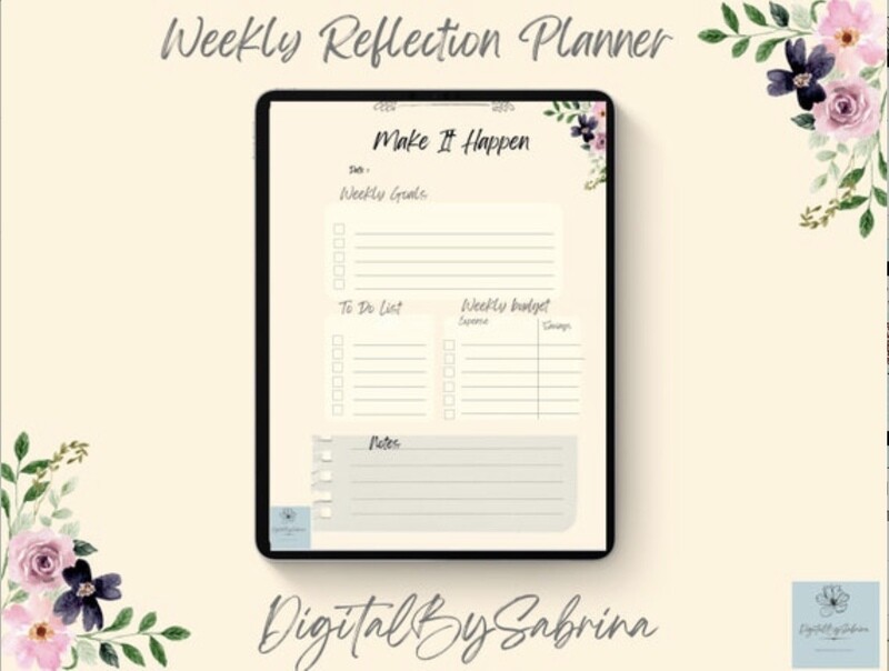 Personal Reflection &amp; Self-Care Journal, Mindfulness journal, Fitness Planner, Therapy Journal, GoodNotes Notebook, Gratitude Journal, Affirmation Journal, Health
 
