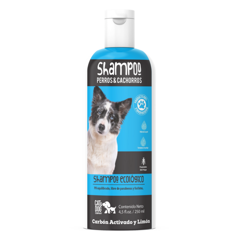 Shampoo Carbón activado y limón