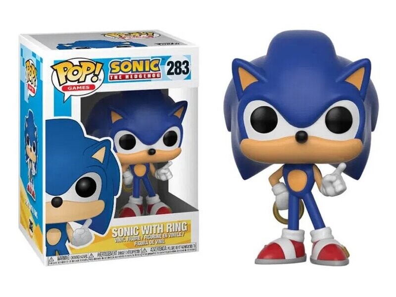 Sonic con anillo. Funko Pop! 283
