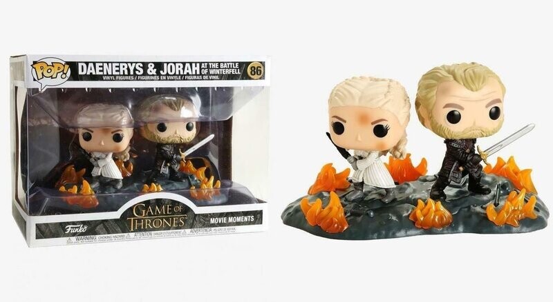 Daenerys y Jorah. Funko Pop! 86
