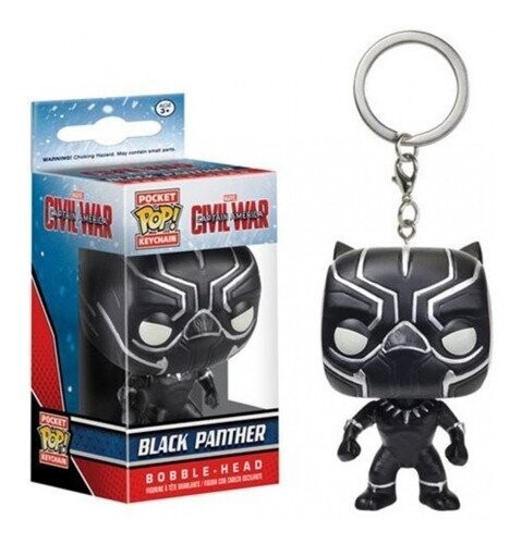 Keychain Black Panther. Pop!