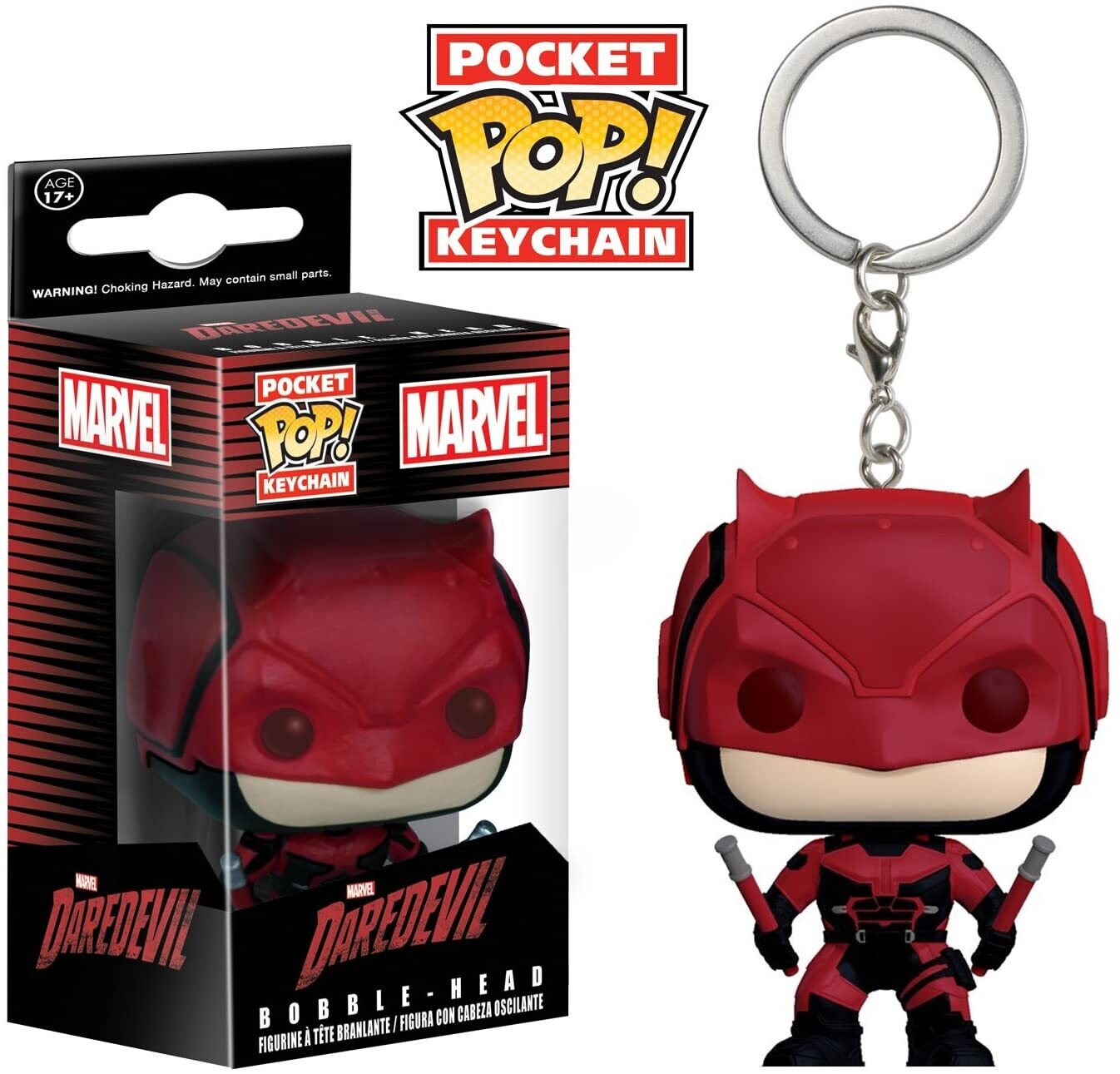 Keychain Daredevil. Pop!