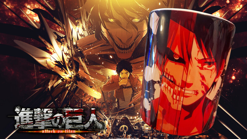 Tazón Shingeki No Kyojin