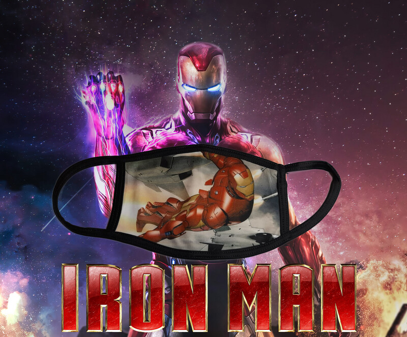 Mascarilla Iron Man con FIltro PM 2.5