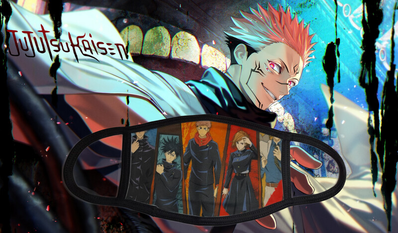 Mascarilla Jujutsu Kaisen FIltro PM 2.5