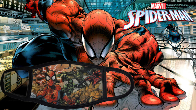 Mascarilla Spider-Man con FIltro PM 2.5